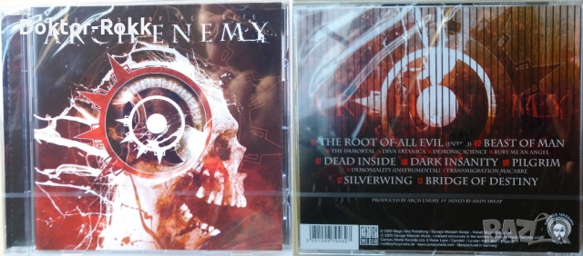 Arch Enemy + Аркона – оригинални дискове, снимка 3 - CD дискове - 52515502