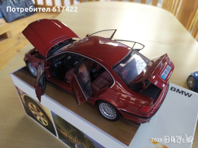 1:18 Метален модел на  BMW 3er 328i Limousine E46 - UT / Minichamps, снимка 12 - Колекции - 53142334