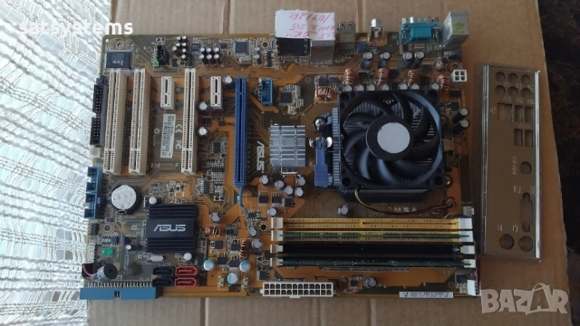 Дънна платка Asus M3A Socket AM3 CPU+FAN+RAM, снимка 4 - Дънни платки - 54143248
