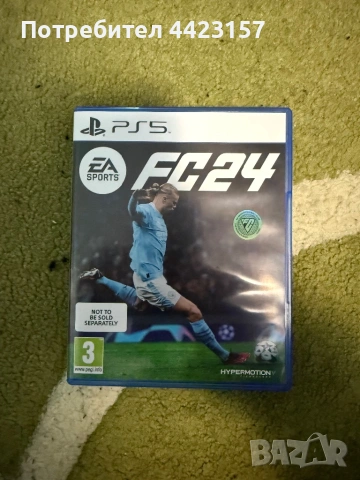 FC24 игра за PS5