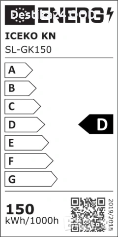 LED Индустриална Лампа 150W ICEKO – 22500 lm, IP65, 6000K, снимка 10 - Лед осветление - 53382842
