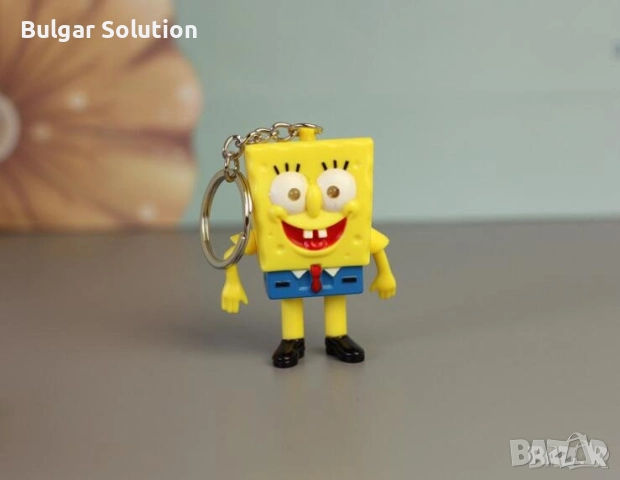 🧽 Ключодържател SpongeBob - Светещ и Пеещ ! ⚠️, снимка 3 - Други - 52283803