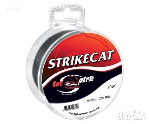 Плетено влакно - лидер, повoд за сом Cat Spirit Leader Strike Cat 20 m., снимка 1 - Такъми - 46170325