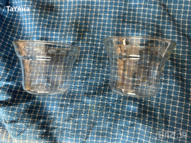 Термоустойчиви стъклени чаши за подстакани 