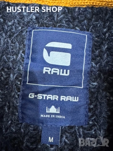 Мъжка вълнена жилетка G-STAR. Размер М, снимка 7 - Пуловери - 53302800