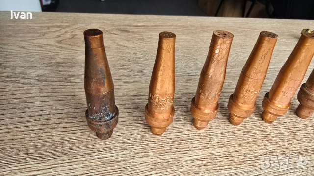 Комплект 6 бр. оригинални дюзи Victor 1-101 за рязане (Ацетилен), снимка 9 - Други инструменти - 53910517