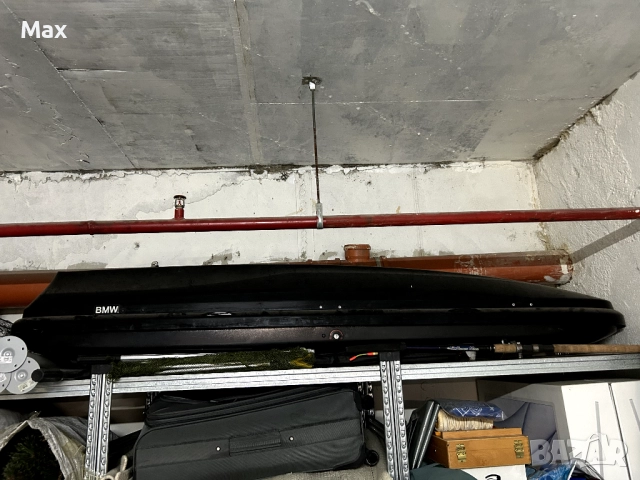 Оригинален BMW roof box + напречни греди за BMW F20 (Серия 1), снимка 2 - Аксесоари и консумативи - 51781089