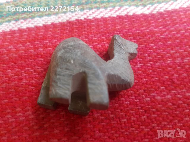 Статуетка от камък камила, снимка 2 - Антикварни и старинни предмети - 45370523