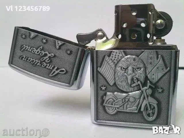 Бензинова запалка STAR -AMERICAN LEGEND, снимка 2 - Запалки - 50740637