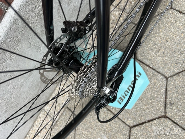 Шосеен велосипед Bianchi Via Nirone 7 * 105 * 57 см , снимка 7 - Велосипеди - 53385479