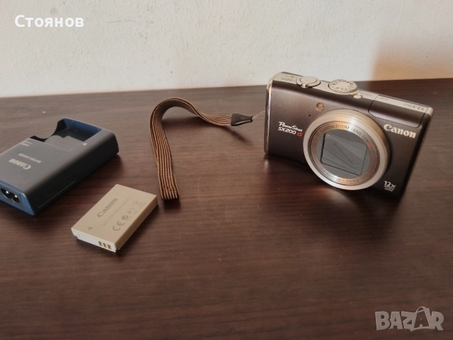 Canon PowerShot SX200 IS Japan, снимка 3 - Фотоапарати - 38271360
