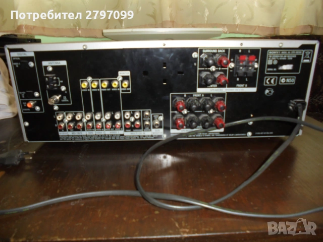 Продавам ресиивър SONY STR-DE598 с оригинално дистанционно, снимка 2 - Ресийвъри, усилватели, смесителни пултове - 53582333