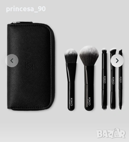 Комплект четки за грим Kiko Milano , снимка 2 - Комплекти и лотове - 53558865