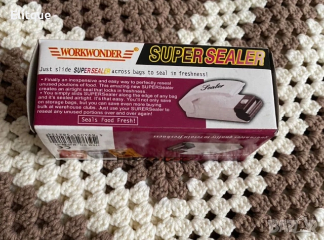 Уред за запечатване на торби и пликове Bag Sealer, снимка 3 - Други - 53344109