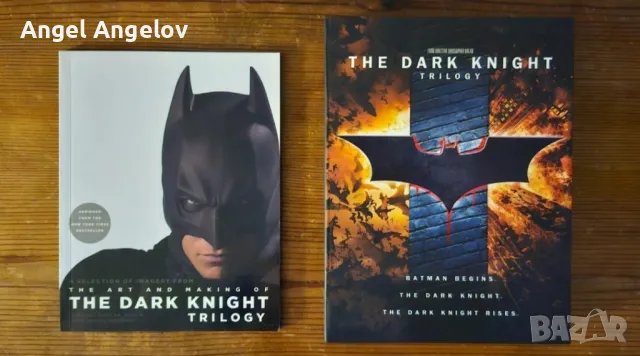 The Dark Knight Trilogy (DVD) – Complete with Booklet, No Holographic Sleeve , снимка 2 - DVD филми - 49223824