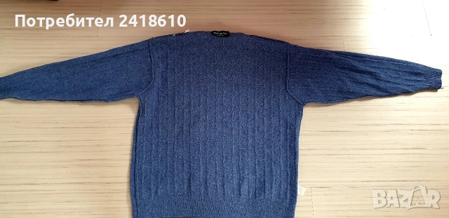 Yves Saint Laurent Wool / Knit Mens Size 52 - L  НОВО! ОРИГИНАЛ! Mъжки Вълнен Пуловер, снимка 3 - Пуловери - 53610644