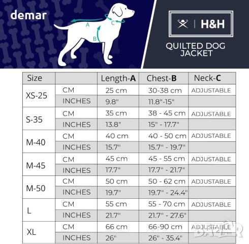 HUGO & HUDSON x HACKETT Капитонирано яке за кучета, зимно палто с кадифена яка, горско зелено M 40, снимка 7 - За кучета - 45980600