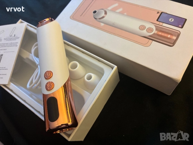 Смарт уред за дълбоко почистване на лице с LED светлина и Wi-Fi връзка