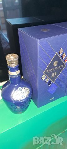 Chivas Royal Salute 21  Royal Salute 21 кутия с шише, снимка 6 - Колекции - 46290462