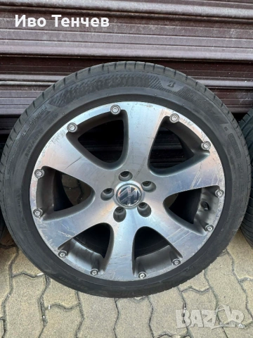 Здравейте, продавам 4 джанти с гуми 6.5JX17H2 ET 42, готови за поставяне веднага!, снимка 4 - Гуми и джанти - 53807967