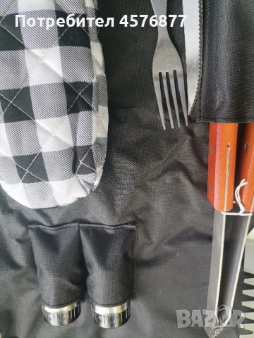 грил комплект прибори , снимка 2 - Прибори за хранене, готвене и сервиране - 51502889