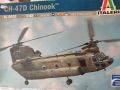Italeri CH-47D CHINOOK хеликоптер военен модел, снимка 1 - Колекции - 45285657
