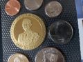 Комплектен сет - САЩ от 6 монети 2011 P + възпоменателен медал Барак Обама, снимка 2