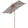 Outsunny 2m x 1,5m градински чадър-чадър с накланящ се сенник, снимка 2
