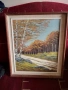 Картина с масло, подписана без забележки, снимка 2