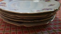 Порцеланови чинии със златен кант Heinrich & Co, Bavaria, Germany - 5 броя, снимка 3