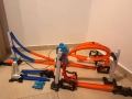 Писта Hot Wheels Track Builder kit with power boost.Най-добрата серия!, снимка 1