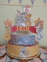 Хартиена/картонена торта за момиче , снимка 18
