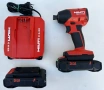 Hilti SiD 6-22 Nuron - Безчетков импакт 2х22V 4.0Ah като нов!, снимка 1