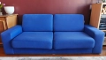 Комплект двойка и тройка сини дивани, снимка 2