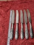 Стари антикварни посребрени ножове Silkema Solingen - 5бр., снимка 7