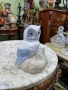 Уникална антикварна колекционерска испанска порцеланова фигура статуетка Valencia , снимка 4