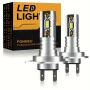 H7 LED лампи за фарове, 60 W- комплект 2 бр., снимка 1