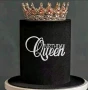 Birthday Queen 3 цвята надпис акрил топер декор украса за торта рожден ден кралица, снимка 3
