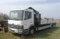 Автокран Mercedes Atego с кран HIAB , снимка 1