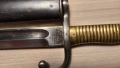 Щик, нож за арежентински маузер м.1895 с месингова дръжка, снимка 3