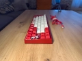 Клавиатура Ducky x Varmilo Miya Koi 65%, Cherry MX Silent Red, снимка 4