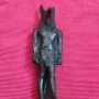 Статуетка на египетския бог на задгробния живот,Анубис. , снимка 9