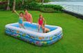 Продавам Надуваем басейн Intex - Swim Center™, Sealife, 305 x 183 x 56 см, снимка 1 - Басейни и аксесоари - 45414865