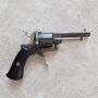 Револвер, пистолет от 1870-80, Оръжие от Белгия, подарък за мъж, снимка 8