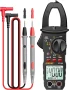 Цифров мултицет, клещи, волтметър, амперметър, мултиметър, AC DC напрежение, AC ток NCV тестер, снимка 1
