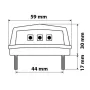 LED-Осветител за мото номер LAMPA 90166, снимка 2