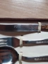 Комплект-вилици,лъжици и нож "ВТ" в стилен несесер,ретро, снимка 4