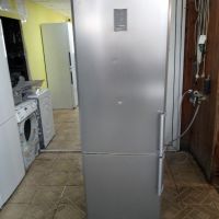 Иноксов комбиниран хладилник с фризер Samsung No Frost 2 години гаранция!, снимка 1 - Хладилници - 45088339