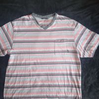 Мъжка памучна тениска с къс ръкав, голям размер XXL, снимка 1 - Тениски - 45307036