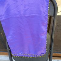 шал за аксесоар с мъниста ,подарен от баба ми от фин плат, снимка 3 - Антикварни и старинни предмети - 45479238